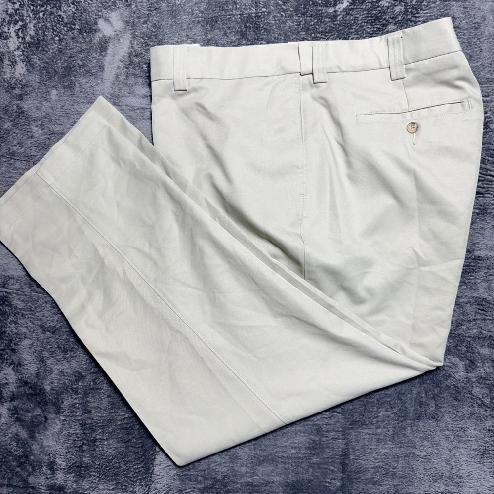 Oak Hill Dress Pants Men 44 Khaki Tan